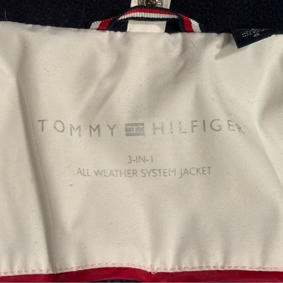 Tommy Hilfiger 3 in 1 All Weather System Jacket White Women’s Size Large - Picture 7 of 16